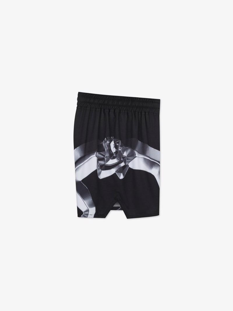 MANTO metal FIGHT SHORTS-black